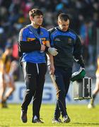 25 February 2018; Niall O’Meara of Tipperary leaves the pitch with his arm in a sling after the Allianz Hurling League Division 1A Round 4 match between Kilkenny and Tipperary at Nowlan Park in Kilkenny. Photo by Brendan Moran/Sportsfile