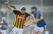 25 February 2018; Walter Walsh of Kilkenny is tackled by Tomás Hamill Moyne of Tipperary during the Allianz Hurling League Division 1A Round 4 match between Kilkenny and Tipperary at Nowlan Park in Kilkenny. Photo by Brendan Moran/Sportsfile
