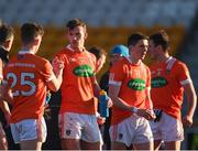 25 February 2018; Eoghan McDonnell and Ethan Rafferty of Armagh celebrate following the Allianz Football League Division 3 Round 4 match between Offaly and Armagh at Bord Na Móna O’Connor Park in Offaly. Photo by Sam Barnes/Sportsfile
