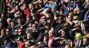25 February 2018; Spectators shield their eyes from the sun during the Allianz Hurling League Division 1B Round 4 match between Dublin and Galway at Parnell Park in Dublin. Photo by Daire Brennan/Sportsfile