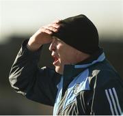 25 February 2018; Dublin manager Pat Gilroy during the Allianz Hurling League Division 1B Round 4 match between Dublin and Galway at Parnell Park in Dublin. Photo by Daire Brennan/Sportsfile