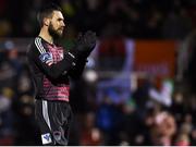 23 February 2018; Mark McNulty of Cork City acknowledges the Cork City supporters after the SSE Airtricity League Premier Division match between Cork City and Waterford at Turner's Cross in Cork. Photo by Tom Beary/Sportsfile