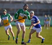 25 February 2018; Ben Conneely of Offaly during the Allianz Hurling League Division 1B Round 4 match between Offaly and Laois at Bord Na Móna O’Connor Park in Offaly. Photo by Sam Barnes/Sportsfile
