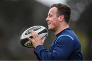 26 February 2018; Bryan Byrne during Leinster Rugby squad training at UCD in Dublin. Photo by Ramsey Cardy/Sportsfile