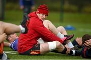 26 February 2018; Jack O'Donoghue during Munster Rugby squad training at the University of Limerick in Limerick. Photo by Diarmuid Greene/Sportsfile