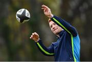 26 February 2018; Ciaran Frawley during Leinster Rugby squad training at UCD in Dublin. Photo by Ramsey Cardy/Sportsfile