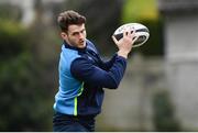 26 February 2018; Jack Kelly during Leinster Rugby squad training at UCD in Dublin. Photo by Ramsey Cardy/Sportsfile