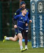 26 February 2018; Charlie Rock during Leinster Rugby squad training at UCD in Dublin. Photo by Ramsey Cardy/Sportsfile