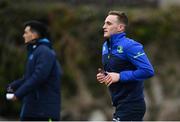 26 February 2018; Nick McCarthy during Leinster Rugby squad training at UCD in Dublin. Photo by Ramsey Cardy/Sportsfile