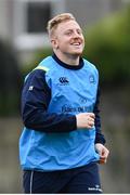 26 February 2018; James Tracy during Leinster Rugby squad training at UCD in Dublin. Photo by Ramsey Cardy/Sportsfile