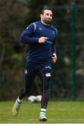 26 February 2018; Dave Kearney during Leinster Rugby squad training at UCD in Dublin. Photo by Ramsey Cardy/Sportsfile