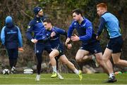 26 February 2018; Charlie Rock during Leinster Rugby squad training at UCD in Dublin. Photo by Ramsey Cardy/Sportsfile