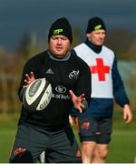 26 February 2018; Dave Kilcoyne during Munster Rugby squad training at the University of Limerick in Limerick. Photo by Diarmuid Greene/Sportsfile