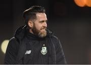26 February 2018; Shamrock Rovers manager Stephen Bradley during the SSE Airtricity League Premier Division match between Shamrock Rovers and Bray Wanderers at Tallaght Stadium in Dublin. Photo by Eóin Noonan/Sportsfile