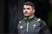 27 February 2018; Sam Arnold during an Ireland rugby open training session at the Aviva Stadium in Dublin. Photo by Ramsey Cardy/Sportsfile