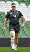 27 February 2018; Andrew Porter during an Ireland rugby open training session at the Aviva Stadium in Dublin. Photo by Ramsey Cardy/Sportsfile