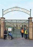 24 February 2018; A general view of the entrance to St Mary's Park before the Allianz Football League Division 1 Round 4 match between Monaghan and Tyrone at St Mary's Park in Castleblayney, Monaghan. Photo by Oliver McVeigh/Sportsfile
