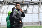 27 February 2018; Conor Murray during an Ireland rugby open training session at the Aviva Stadium in Dublin. Photo by Ramsey Cardy/Sportsfile