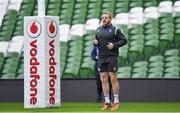 27 February 2018; Sean Cronin during an Ireland rugby open training session at the Aviva Stadium in Dublin. Photo by Ramsey Cardy/Sportsfile