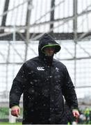 27 February 2018; Tadhg Furlong during an Ireland rugby open training session at the Aviva Stadium in Dublin. Photo by Ramsey Cardy/Sportsfile