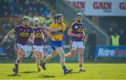25 February 2018; Jack Browne of Clare in action during the Allianz Hurling League Division 1A Round 4 match between Wexford and Clare at Innovate Wexford Park in Wexford. Photo by Matt Browne/Sportsfile