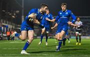 23 February 2018; Barry Daly of Leinster runs in his side's third try during the Guinness PRO14 Round 16 match between Leinster and Southern Kings at the RDS Arena in Dublin. Photo by Brendan Moran/Sportsfile