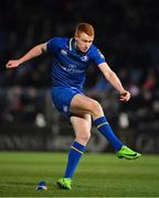 23 February 2018; Ciarán Frawley of Leinster during the Guinness PRO14 Round 16 match between Leinster and Southern Kings at the RDS Arena in Dublin. Photo by Brendan Moran/Sportsfile
