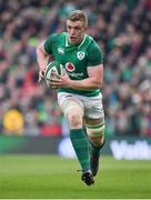 24 February 2018; Dan Leavy of Ireland during the NatWest Six Nations Rugby Championship match between Ireland and Wales at the Aviva Stadium in Lansdowne Road, Dublin. Photo by Brendan Moran/Sportsfile
