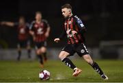 27 February 2018; Keith Ward of Bohemians during the SSE Airtricity League Premier Division match between Bohemians and Derry City at Dalymount Park, in Dublin. Photo by David Fitzgerald/Sportsfile