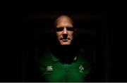 5 March 2018; Assistant coach Paul O'Connell poses for a portrait after an Ireland Under 20 Rugby press conference at the Sandymount Hotel in Dublin. Photo by Piaras Ó Mídheach/Sportsfile