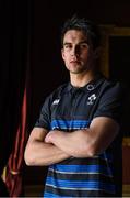 6 March 2018; Joey Carbery poses for a portrait following an Ireland press conference at Carton House in Maynooth, Co Kildare. Photo by Matt Browne/Sportsfile