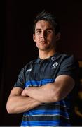 6 March 2018; Joey Carbery poses for a portrait following an Ireland press conference at Carton House in Maynooth, Co Kildare. Photo by Matt Browne/Sportsfile