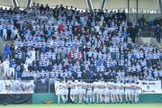 6 March 2018; Blackrock supporters prior to the Bank of Ireland Leinster Schools Senior Cup Semi-Final match between St Mary's College and Blackrock College at Donnybrook Stadium in Dublin. Photo by Harry Murphy/Sportsfile