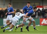 6 March 2018; Niall Hurley of St Mary's College is tackled by Liam Turner of Blackrock College during the Bank of Ireland Leinster Schools Senior Cup Semi-Final match between St Mary's College and Blackrock College at Donnybrook Stadium in Dublin. Photo by Daire Brennan/Sportsfile