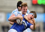 6 March 2018; Gavin O’Brien of St Mary's College is tackled by Liam Turner of Blackrock College during the Bank of Ireland Leinster Schools Senior Cup Semi-Final match between St Mary's College and Blackrock College at Donnybrook Stadium in Dublin. Photo by Harry Murphy/Sportsfile