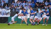 6 March 2018; Eoin Carey of St Mary's College is tackled by Josh Dixon of Blackrock College during the Bank of Ireland Leinster Schools Senior Cup Semi-Final match between St Mary's College and Blackrock College at Donnybrook Stadium in Dublin. Photo by Daire Brennan/Sportsfile
