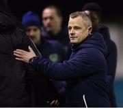6 March 2018:  Republic of Ireland head coach Jason Donohue after the Under 15 International Friendly match between Republic of Ireland and Cyprus at Oriel Park in Dundalk, Co Louth. Photo by Oliver McVeigh/Sportsfile
