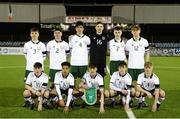 6 March 2018: The Republic of Ireland team before the Under 15 International Friendly match between Republic of Ireland and Cyprus at Oriel Park in Dundalk, Co Louth. Photo by Oliver McVeigh/Sportsfile