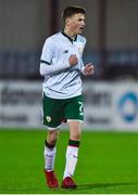 6 March 2018: Oran Crowe of Republic of Ireland during the Under 15 International Friendly match between Republic of Ireland and Cyprus at Oriel Park in Dundalk, Co Louth. Photo by Oliver McVeigh/Sportsfile