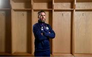 7 March 2018; Shamrock Rovers manager Stephen Bradley poses for a portrait during a media conference at Tallaght Stadium in Dublin. Photo by Stephen McCarthy/Sportsfile