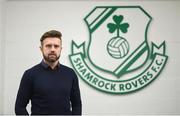 7 March 2018; Shamrock Rovers sporting director Stephen McPhail poses for a portrait during a media conference at Tallaght Stadium in Dublin. Photo by Stephen McCarthy/Sportsfile