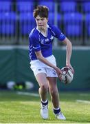 7 March 2018; Darragh Gilbourne of St Mary's College during the Bank of Ireland Leinster Schools Junior Cup Round 2 match between St. Mary's College and Terenure College at Donnybrook Stadium in Dublin. Photo by Daire Brennan/Sportsfile