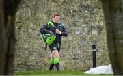 8 March 2018; Tadhg Furlong arrives for Ireland Rugby Squad Training at Carton House in Maynooth, Co Kildare. Photo by Sam Barnes/Sportsfile