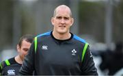 8 March 2018; Devin Toner arrives for Ireland Rugby Squad Training at Carton House in Maynooth, Co Kildare. Photo by Sam Barnes/Sportsfile