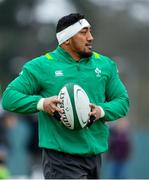 8 March 2018; Bundee Aki during Ireland Rugby Squad Training at Carton House in Maynooth, Co Kildare. Photo by Sam Barnes/Sportsfile