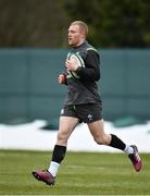 8 March 2018; Keith Earls during Ireland Rugby Squad Training at Carton House in Maynooth, Co Kildare. Photo by Sam Barnes/Sportsfile