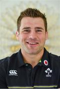 8 March 2018; CJ Stander poses for a portrait following an Ireland Rugby Press Conference at Carton House in Maynooth, Co Kildare. Photo by Sam Barnes/Sportsfile