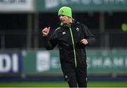 9 March 2018; Ireland head coach Noel McNamara prior to the U20 Six Nations Rugby Championship match between Ireland and Scotland at Donnybrook Stadium in Dublin. Photo by David Fitzgerald/Sportsfile
