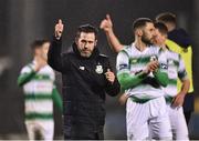 9 March 2018; Shamrock Rovers head coach Stephen Bradley following the SSE Airtricity League Premier Division match between Shamrock Rovers and Derry City at Tallaght Stadium in Tallaght, Dublin. Photo by Seb Daly/Sportsfile