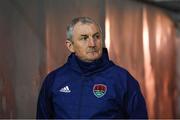 9 March 2018; Cork City manager John Caulfield prior to the SSE Airtricity League Premier Division match between Dundalk and Cork City at Oriel Park in Dundalk, Louth. Photo by Stephen McCarthy/Sportsfile